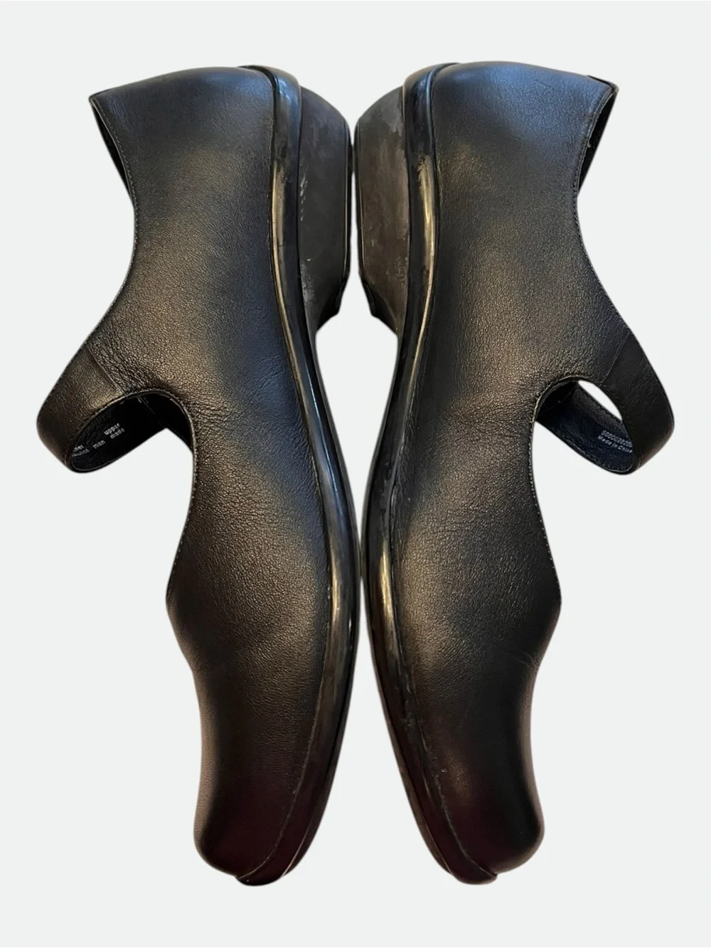 Dansko black leather